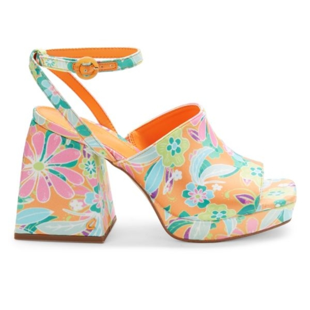Circus By Sam Edelman Miranda Sandals - Orange Multi